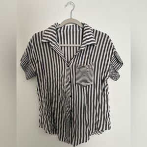 Button up tshirt